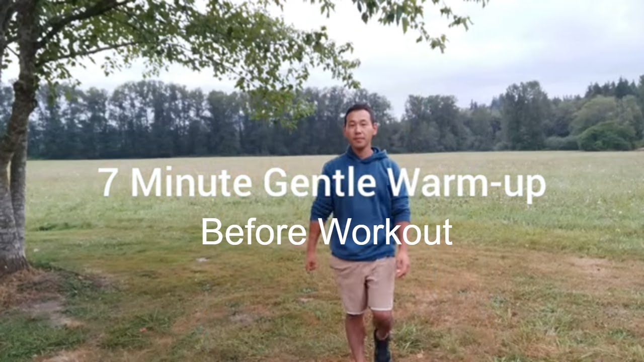 7 Minute Gentle Warm-up - YouTube