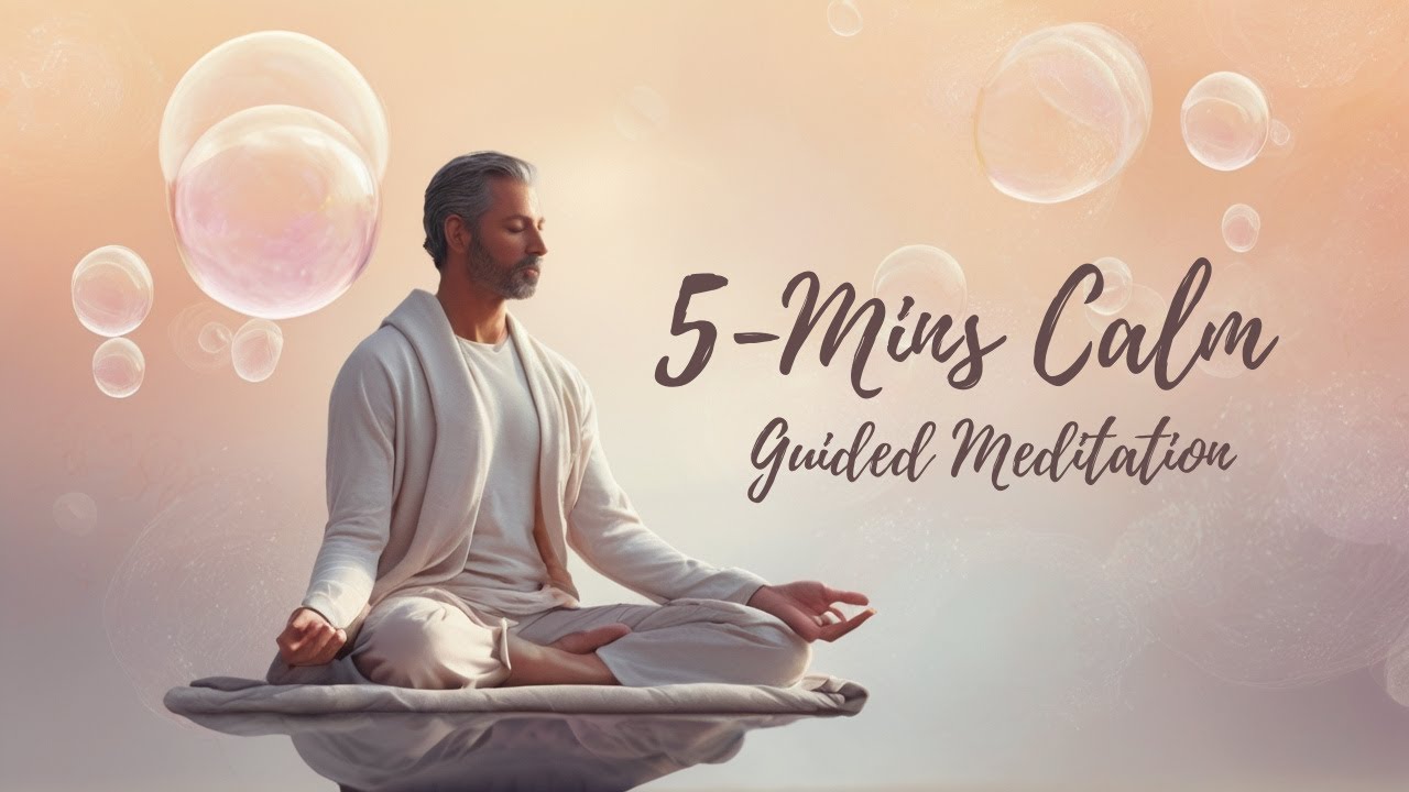 5-Minutes Calm Guided Meditation - YouTube